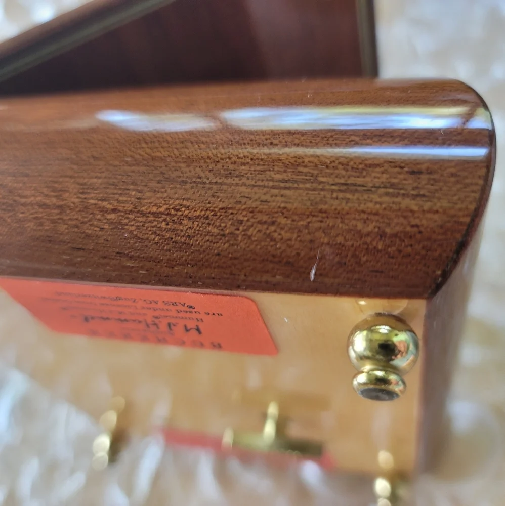 Vintage M.J. Hummel Bucherer RODI Reuge Swiss Music Jewelry Box Mozart